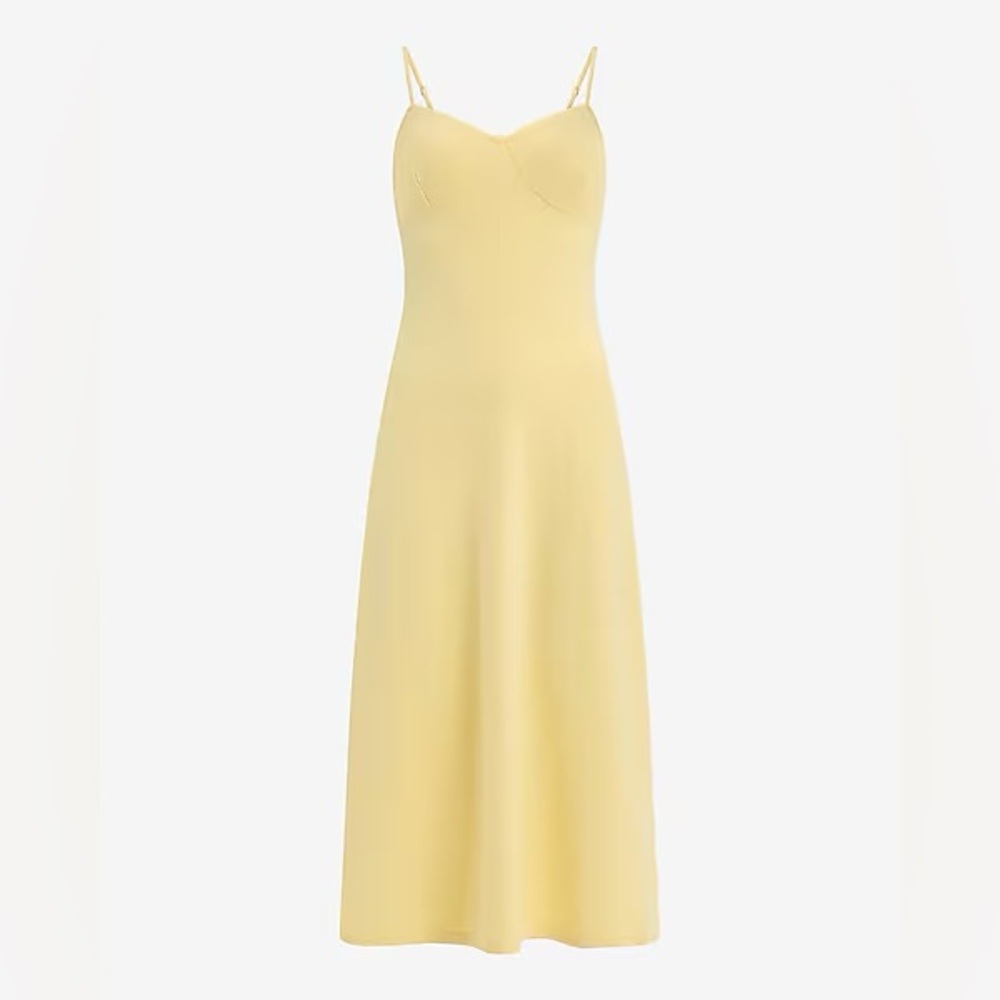 NWT Express Sweetheart Sleeveless Midi Fit and Flare Sweater Dress size large!